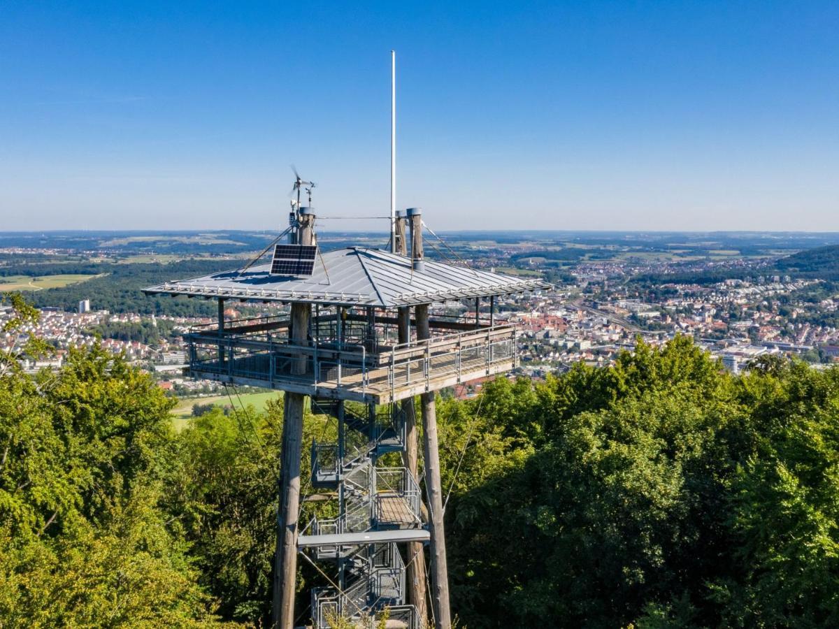 Zentrale Ferienwohnung In Aalen City Mit 4-Sternen 외부 사진
